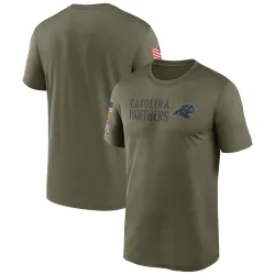 Carolina Panthers Legend Men's 2022 Salute to Service Team T-Shirt (Olive)