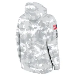 Carolina Panthers Men's 2024 Salute to Service Club Fleece Pullover Hoodie (Arctic Camo)