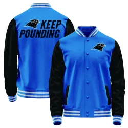 Carolina Panthers Youth Full-Snap Jacket (Blue/Black)