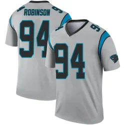 A'Shawn Robinson Carolina Panthers Legend Men's Inverted Silver Jersey ()