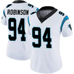 A'Shawn Robinson Carolina Panthers Limited Women's Vapor Untouchable Jersey (White)