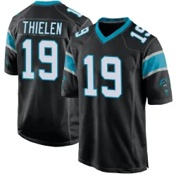 Adam Thielen Carolina Panthers Game Men's Team Color Jersey (Black)