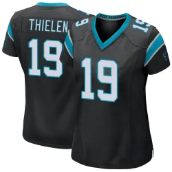 Adam Thielen Carolina Panthers Game Women's Team Color Jersey (Black)