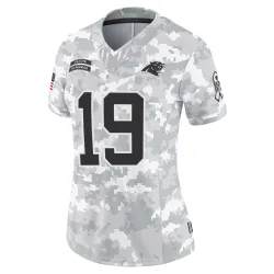 Adam Thielen Carolina Panthers Limited Women's 2024 Salute to Service Jersey (Arctic Camo)