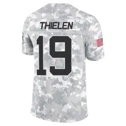 Adam Thielen Carolina Panthers Limited Youth 2024 Salute to Service Jersey (Arctic Camo)