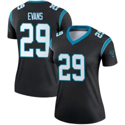 Akayleb Evans Carolina Panthers Legend Women's Jersey (Black)