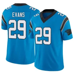 Akayleb Evans Carolina Panthers Limited Men's Vapor F.U.S.E. Jersey (Blue)