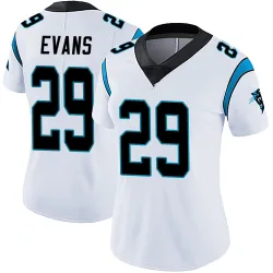 Akayleb Evans Carolina Panthers Limited Women's Vapor Untouchable Jersey (White)