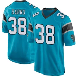 Amare Barno Carolina Panthers Game Men's Alternate Jersey (Blue)