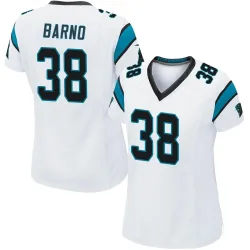Amare Barno Carolina Panthers Game Women's Jersey (White)
