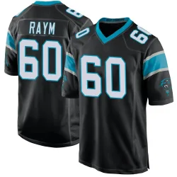 Andrew Raym Carolina Panthers Game Men's Team Color Jersey (Black)