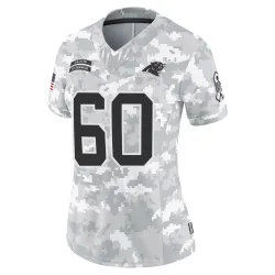 Andrew Raym Carolina Panthers Limited Women's 2024 Salute to Service Jersey (Arctic Camo)