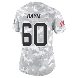 Andrew Raym Carolina Panthers Limited Women's 2024 Salute to Service Jersey (Arctic Camo)