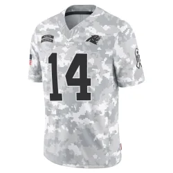 Andy Dalton Carolina Panthers Limited Men's 2024 Salute to Service Jersey (Arctic Camo)