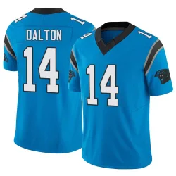 Andy Dalton Carolina Panthers Limited Men's Vapor F.U.S.E. Jersey (Blue)