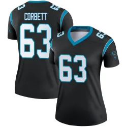 Austin Corbett Carolina Panthers Legend Women's Jersey (Black)