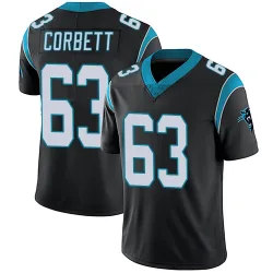Austin Corbett Carolina Panthers Limited Men's Team Color Vapor Untouchable Jersey (Black)