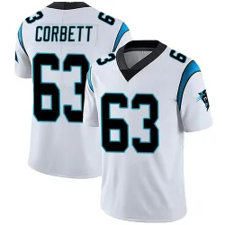 Austin Corbett Carolina Panthers Limited Men's Vapor Untouchable Jersey (White)