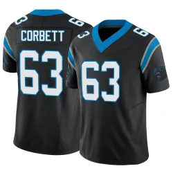 Austin Corbett Carolina Panthers Limited Youth Vapor F.U.S.E. Jersey (Black)