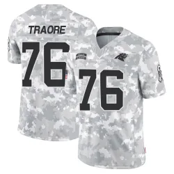 Badara Traore Carolina Panthers Limited Men's 2024 Salute to Service Jersey (Arctic Camo)