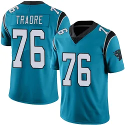 Badara Traore Carolina Panthers Limited Men's Alternate Vapor Untouchable Jersey (Blue)