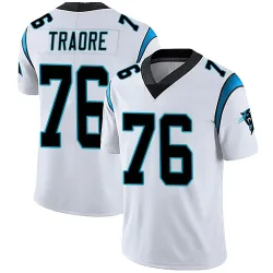 Badara Traore Carolina Panthers Limited Men's Vapor Untouchable Jersey (White)