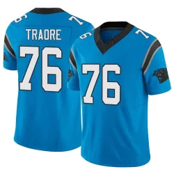 Badara Traore Carolina Panthers Limited Youth Vapor F.U.S.E. Jersey (Blue)