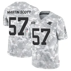 Bam Martin-Scott Carolina Panthers Limited Men's 2024 Salute to Service Jersey (Arctic Camo)
