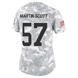 Bam Martin-Scott Carolina Panthers Limited Women's 2024 Salute to Service Jersey (Arctic Camo)