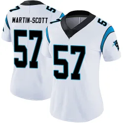 Bam Martin-Scott Carolina Panthers Limited Women's Vapor Untouchable Jersey (White)