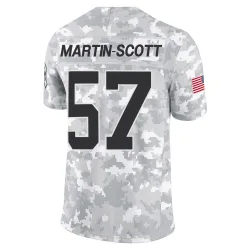 Bam Martin-Scott Carolina Panthers Limited Youth 2024 Salute to Service Jersey (Arctic Camo)
