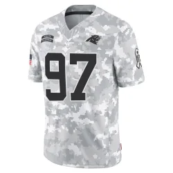 Bobby Brown III Carolina Panthers Limited Men's 2024 Salute to Service Jersey (Arctic Camo)