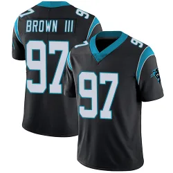 Bobby Brown III Carolina Panthers Limited Men's Team Color Vapor Untouchable Jersey (Black)