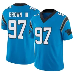 Bobby Brown III Carolina Panthers Limited Men's Vapor F.U.S.E. Jersey (Blue)