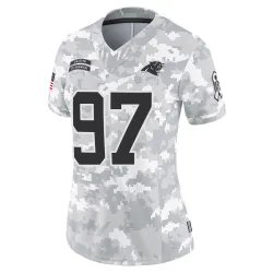 Bobby Brown III Carolina Panthers Limited Women's 2024 Salute to Service Jersey (Arctic Camo)