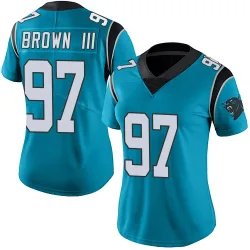 Bobby Brown III Carolina Panthers Limited Women's Alternate Vapor Untouchable Jersey (Blue)