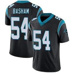 Boogie Basham Carolina Panthers Limited Men's Team Color Vapor Untouchable Jersey (Black)