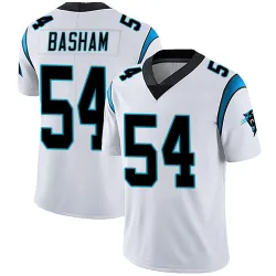 Boogie Basham Carolina Panthers Limited Men's Vapor Untouchable Jersey (White)