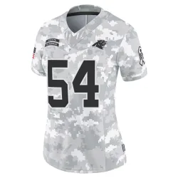 Boogie Basham Carolina Panthers Limited Women's 2024 Salute to Service Jersey (Arctic Camo)