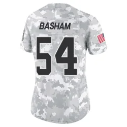 Boogie Basham Carolina Panthers Limited Women's 2024 Salute to Service Jersey (Arctic Camo)