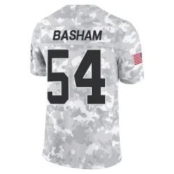 Boogie Basham Carolina Panthers Limited Youth 2024 Salute to Service Jersey (Arctic Camo)
