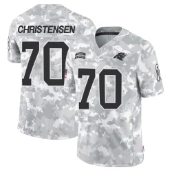 Brady Christensen Carolina Panthers Limited Men's 2024 Salute to Service Jersey (Arctic Camo)