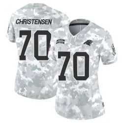 Brady Christensen Carolina Panthers Limited Women's 2024 Salute to Service Jersey (Arctic Camo)