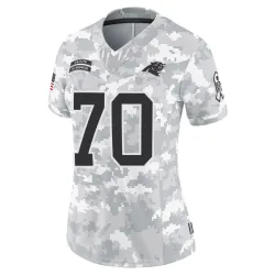 Brady Christensen Carolina Panthers Limited Women's 2024 Salute to Service Jersey (Arctic Camo)