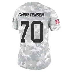 Brady Christensen Carolina Panthers Limited Women's 2024 Salute to Service Jersey (Arctic Camo)