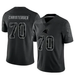 Brady Christensen Carolina Panthers Limited Youth Reflective Jersey (Black)