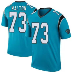 Brandon Walton Carolina Panthers Legend Men's Color Rush Jersey (Blue)