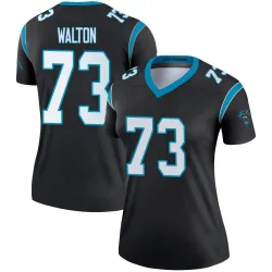 Brandon Walton Carolina Panthers Legend Women's Jersey (Black)