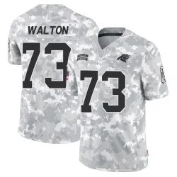 Brandon Walton Carolina Panthers Limited Men's 2024 Salute to Service Jersey (Arctic Camo)