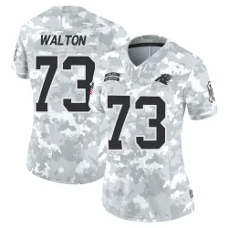 Brandon Walton Carolina Panthers Limited Women's 2024 Salute to Service Jersey (Arctic Camo)